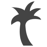 Coconut SVG Icon